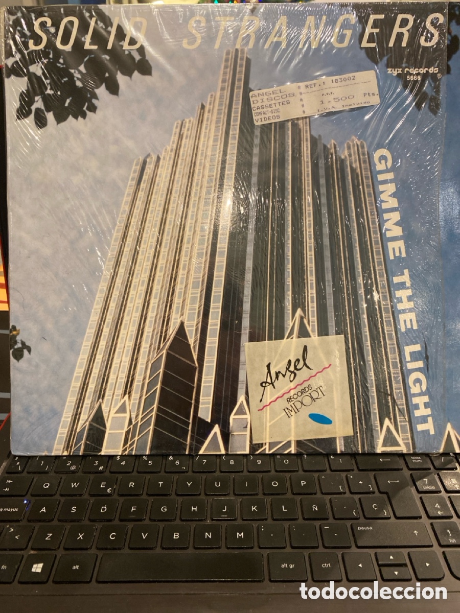Discos de vinilo: SOLID STRANGERS - GIMME THE LIGHT MAXI SINGLE GERMANY - Foto 1