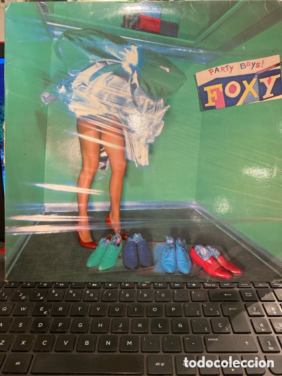 Discos de vinilo: FOXY - PARTY BOYS MAXI SINGLE SPAIN - Foto 1
