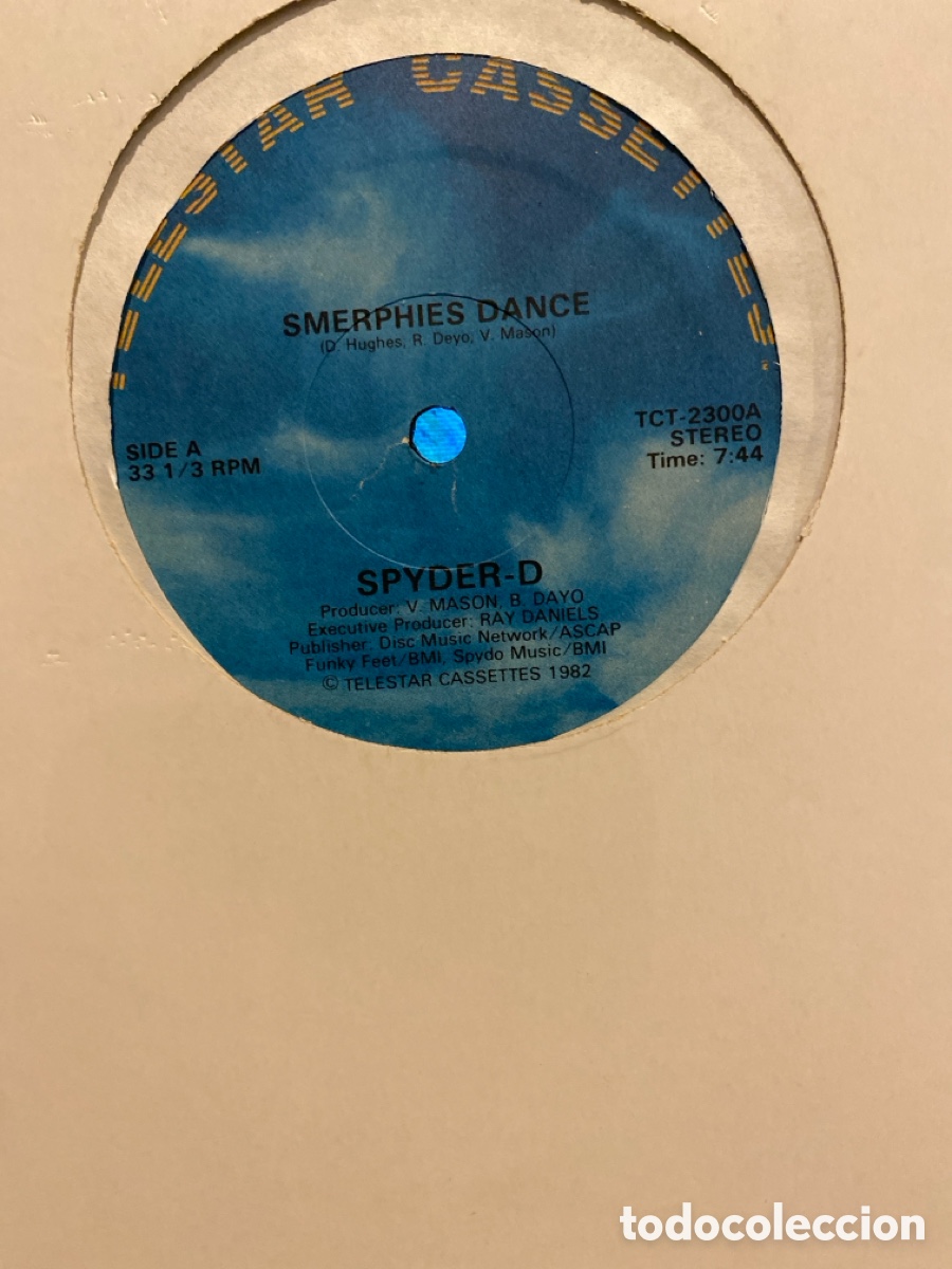 Discos de vinilo: SPYDER D - SMERPHIES DANCE MAXI SINGLE USA - Foto 1