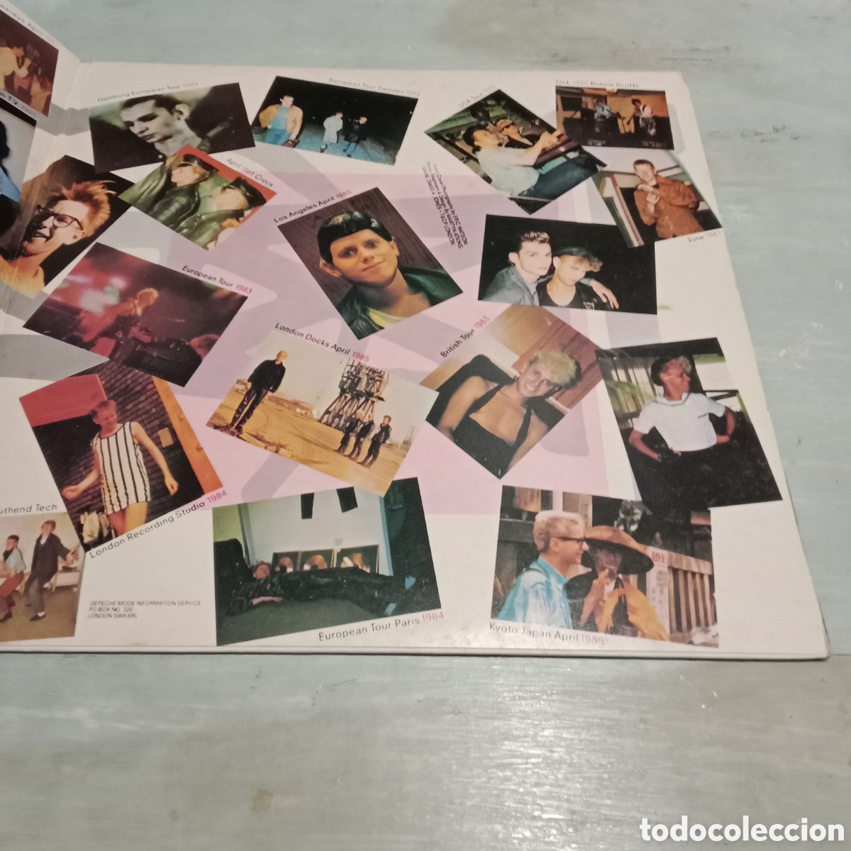 Discos de vinilo: DEPECHE MODE - THE SINGLES 81-85 - LP GATEFOLD - Foto 4