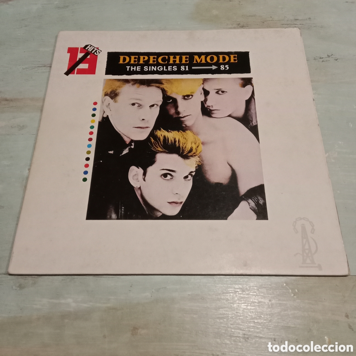 Discos de vinilo: DEPECHE MODE - THE SINGLES 81-85 - LP GATEFOLD - Foto 1
