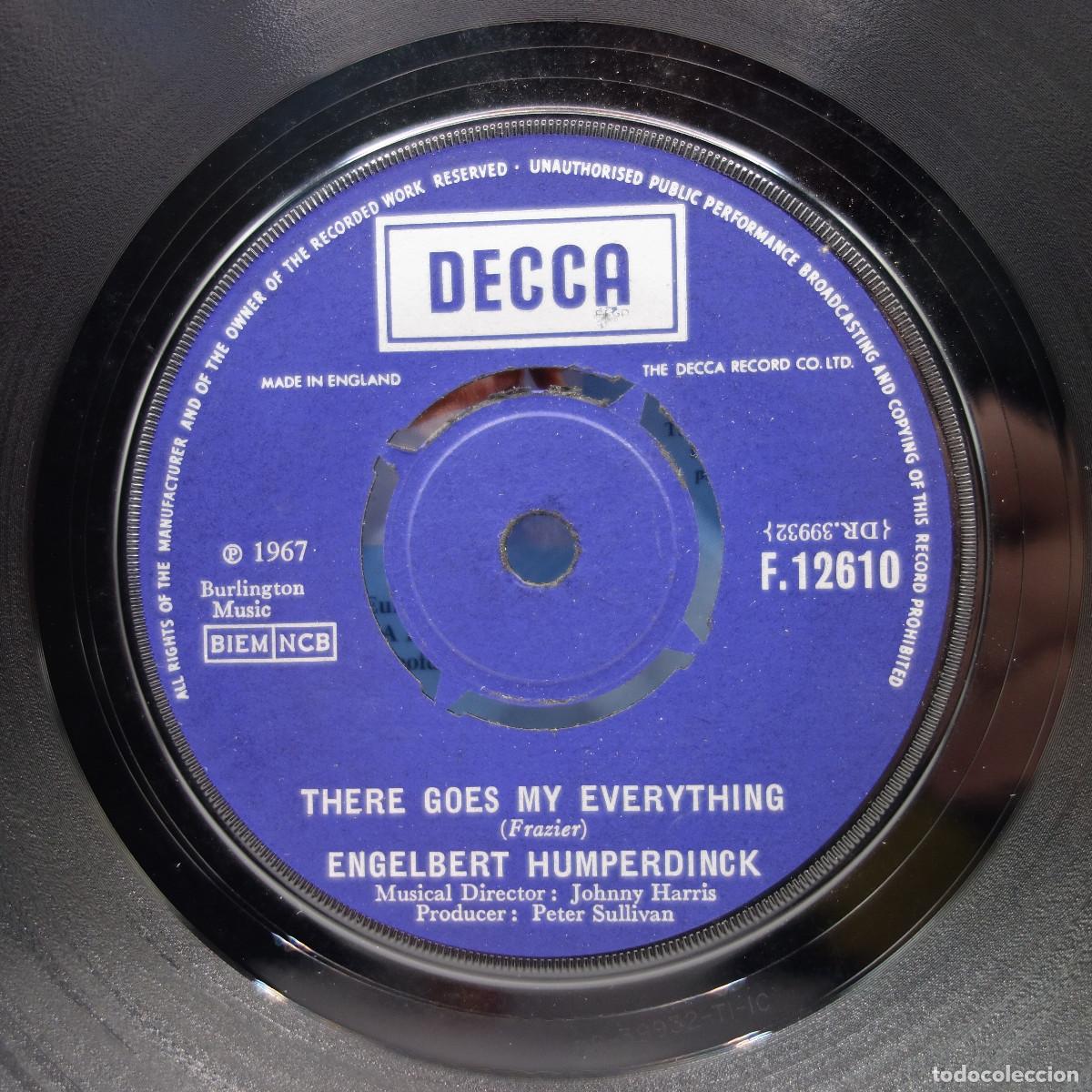 Discos de vinilo: ENGELBERT HUMPERDINCK - YOU LOVE - Foto 2