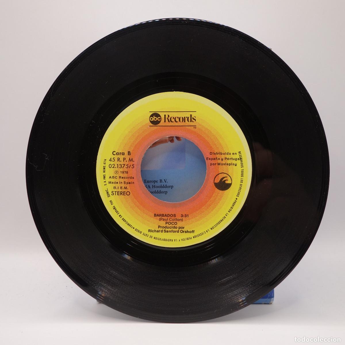 Discos de vinilo: POCO - LOCO AMOR - BARBADOS - Foto 3