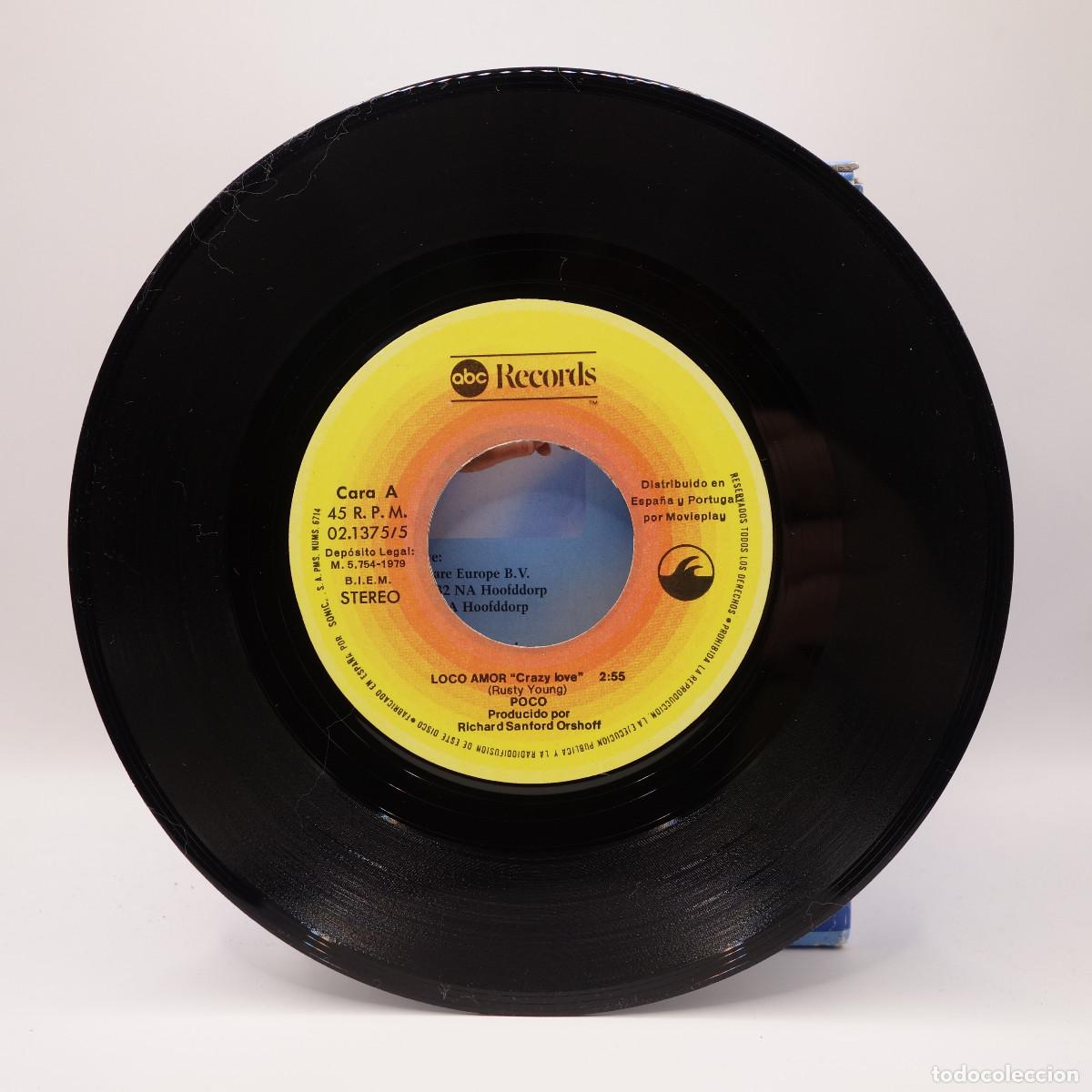Discos de vinilo: POCO - LOCO AMOR - BARBADOS - Foto 5