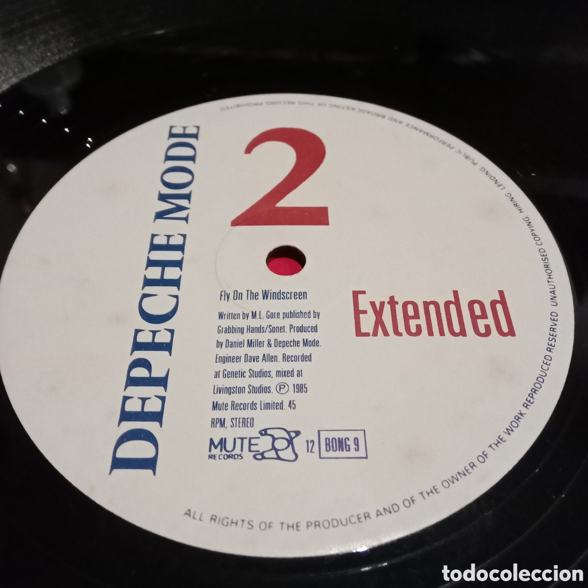 Discos de vinilo: DEPECHE MODE - ITS CALLED A HEART (EXTENDED) - SINGLE 12&rdquo; - Foto 5