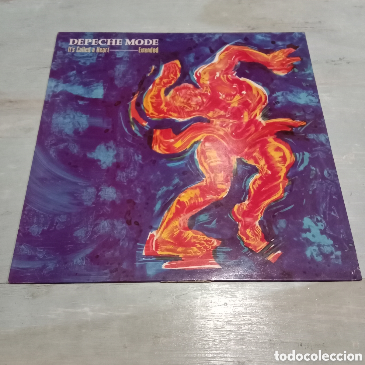 Discos de vinilo: DEPECHE MODE - ITS CALLED A HEART (EXTENDED) - SINGLE 12&rdquo; - Foto 1