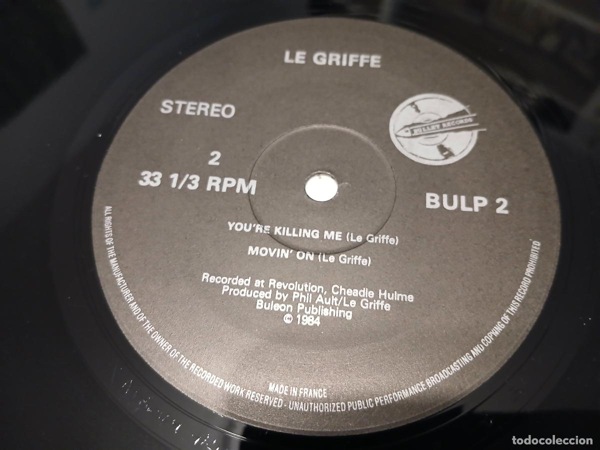 Discos de vinilo: Le Griffe &ndash; Breaking Strain- (1984) LP disco vinilo - Foto 3