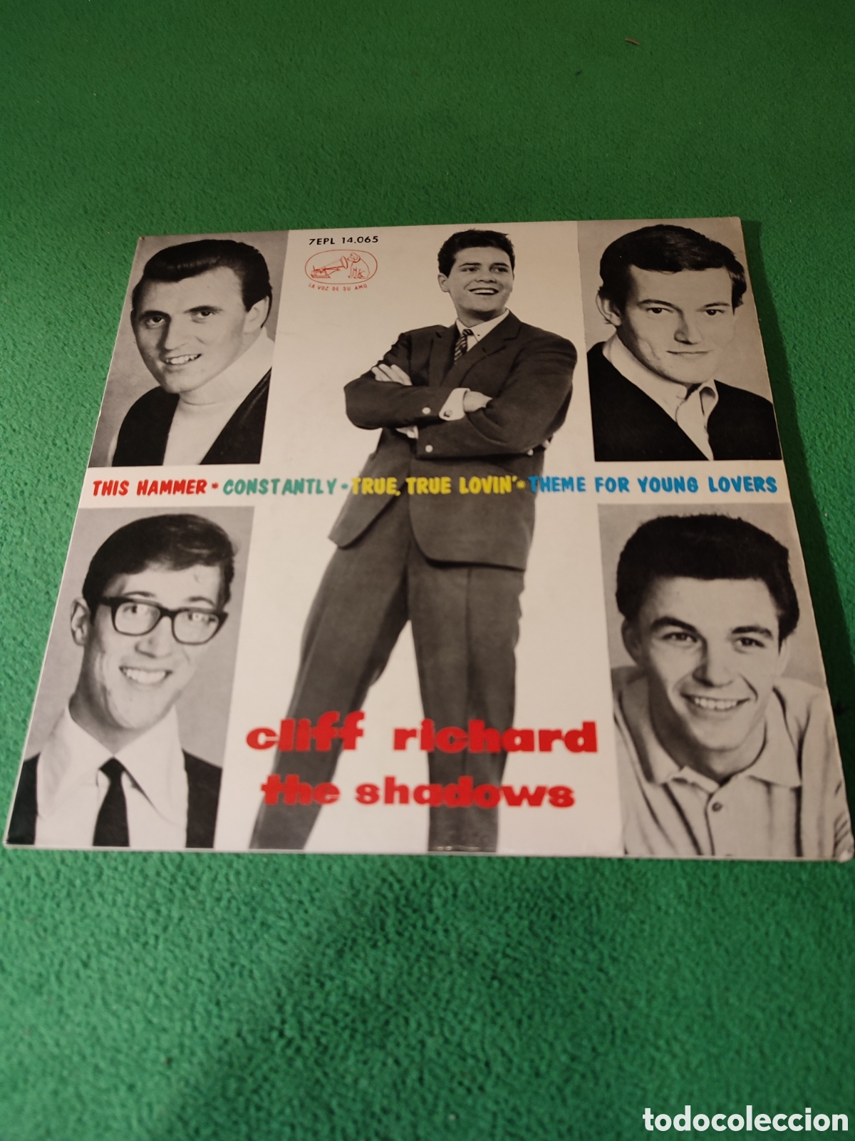 Discos de vinilo: Cliff Richard & The Shadows - Theme for Young lovers + 3 - Foto 1