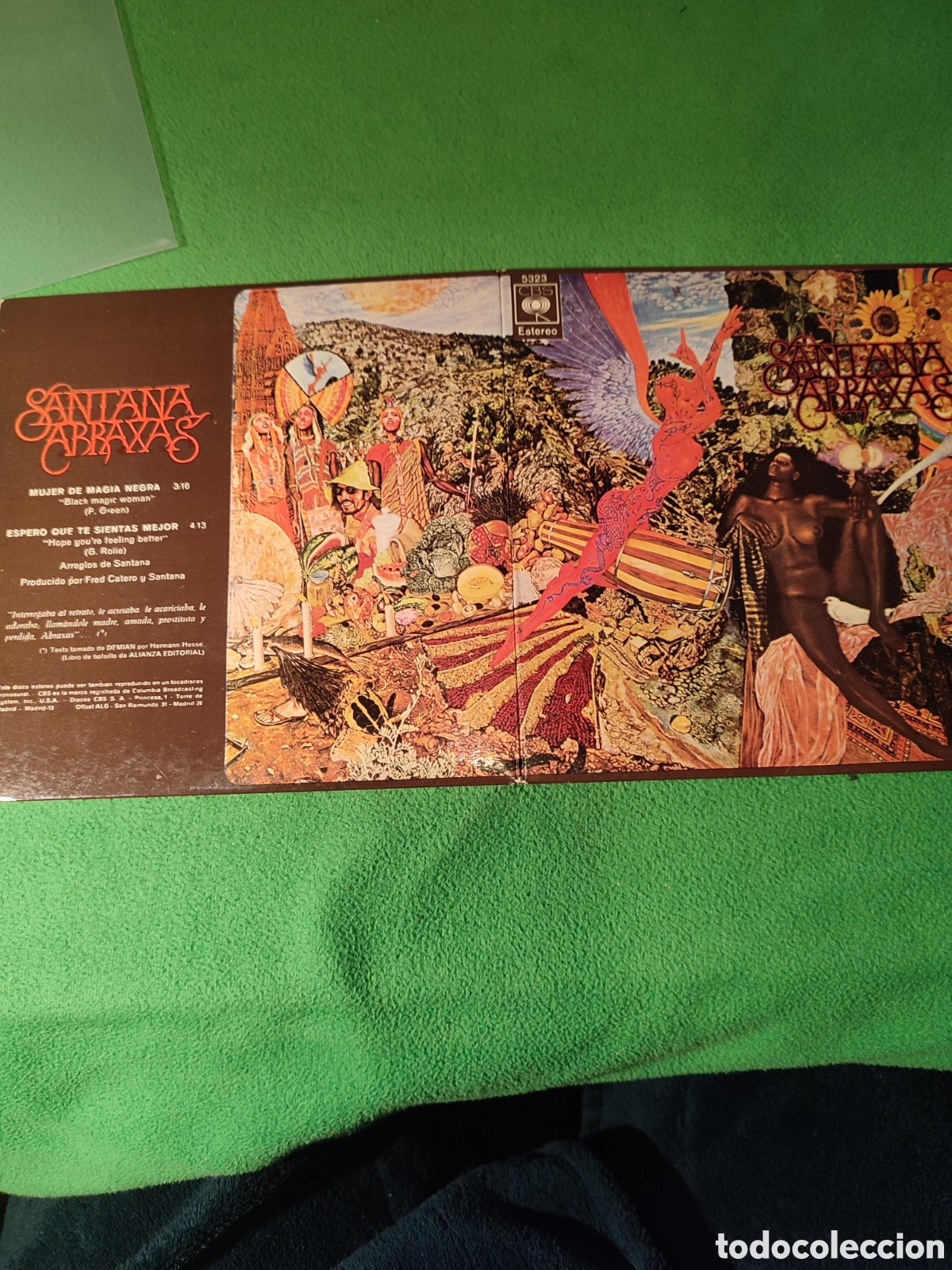 Discos de vinilo: Santana - Mujer de magia negra - Foto 5