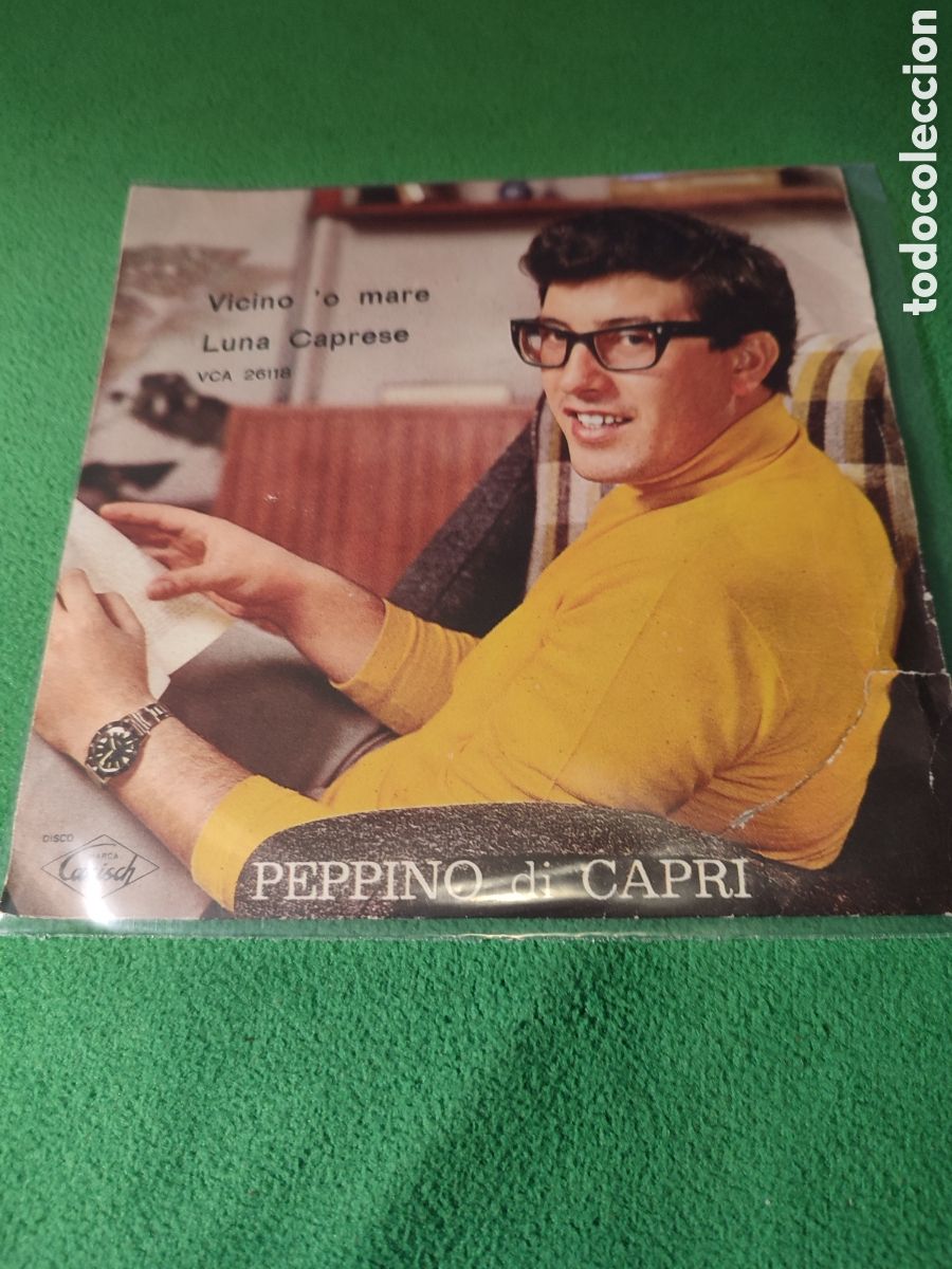 Disques de vinyle: Pepino di Capri - Vicino o mare / Luna Caprese