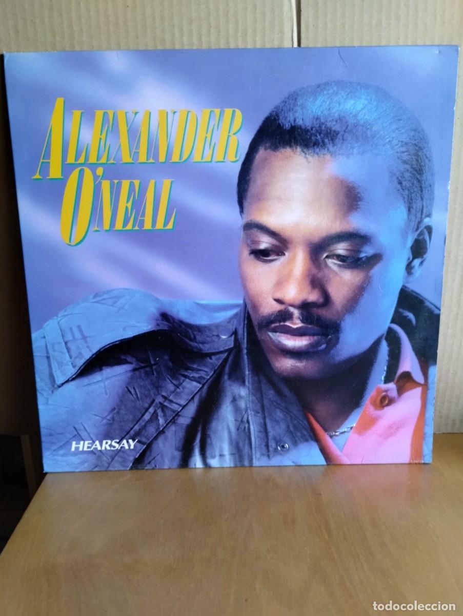 Discos de vinilo: ALEXANDER O&acute;NEAL -----HEARSAY - Foto 1
