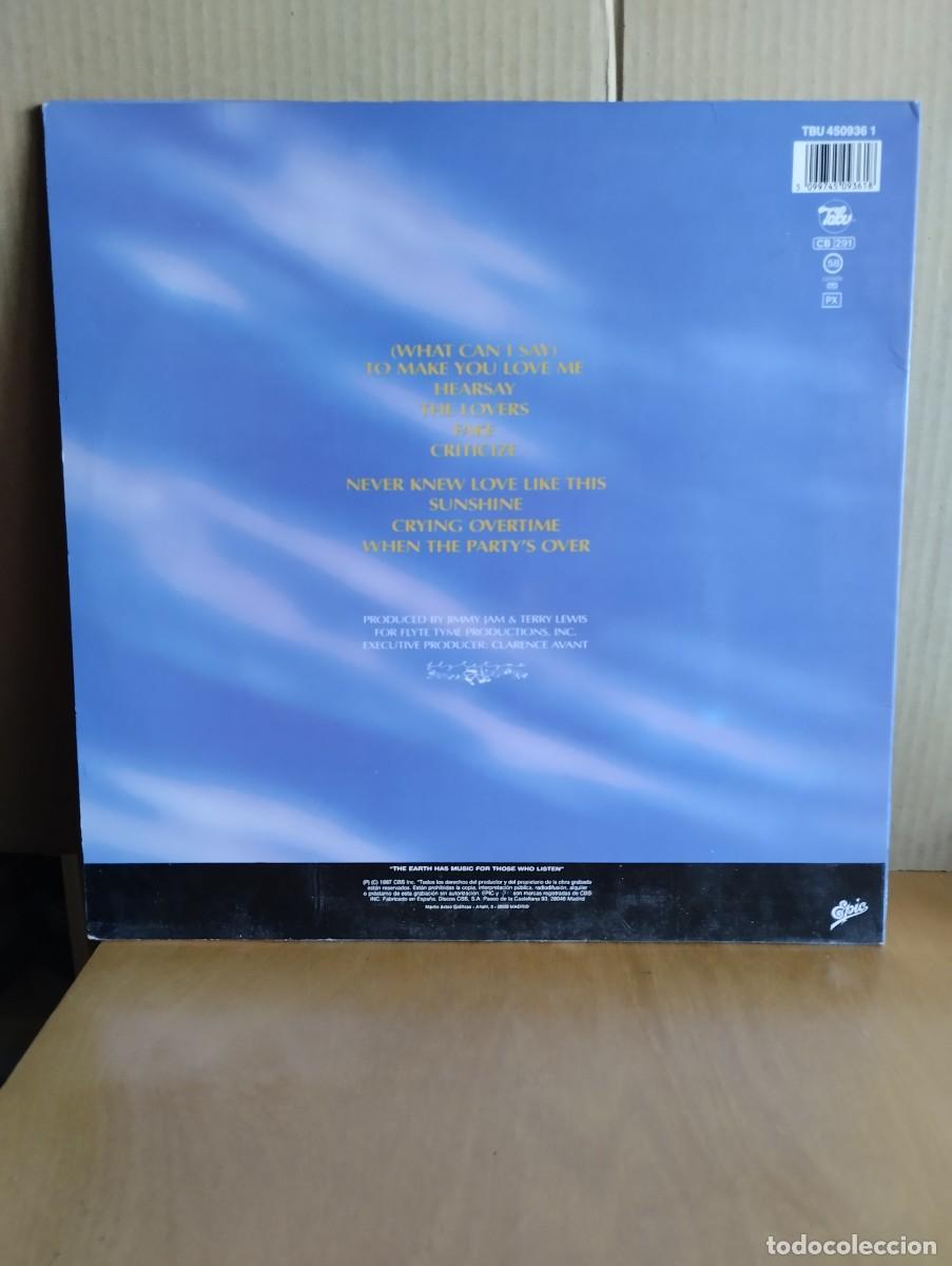 Discos de vinilo: ALEXANDER O&acute;NEAL -----HEARSAY - Foto 2
