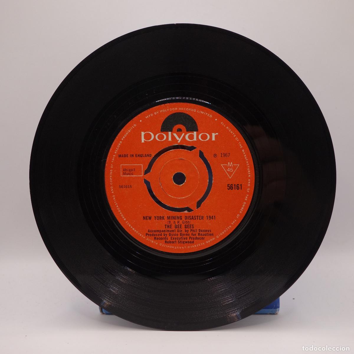 Discos de vinilo: BEE GEES - NEW YORK MINING DISASTER 1941 - Foto 3