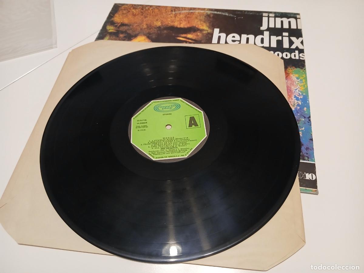 Discos de vinilo: Jimi Hendrix &lrm;&ndash; Moods- (1983) LP disco vinilo - Foto 4