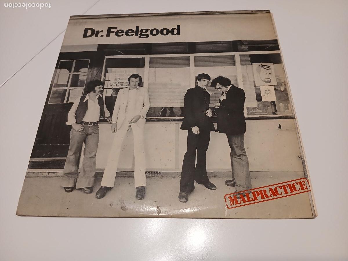 Discos de vinilo: Dr. Feelgood &lrm;&ndash; Malpractice- (1975) LP disco vinilo - Foto 1