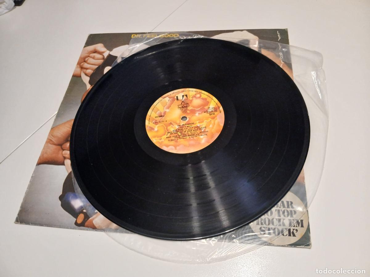 Discos de vinilo: Dr. Feelgood &ndash; Let It Roll- (1979) LP disco vinilo - Foto 4