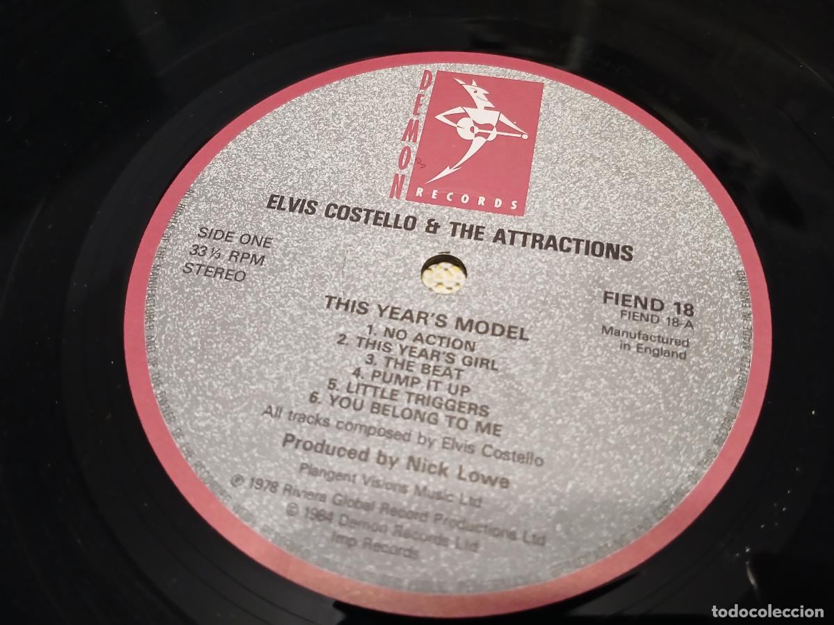 Discos de vinilo: Elvis Costello &ndash; This Years Model- (1984) LP disco vinilo - Foto 3