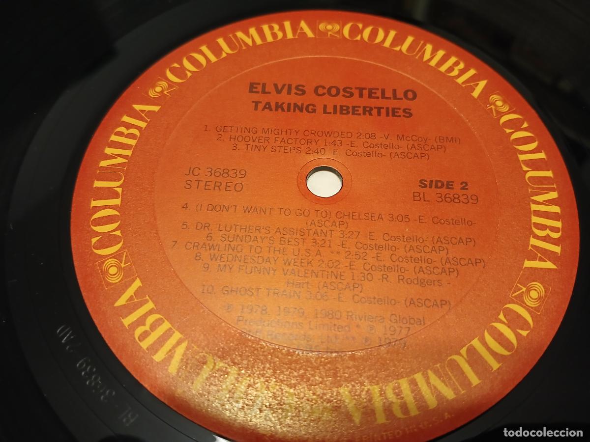 Discos de vinilo: Elvis Costello &ndash; Taking Liberties- LP disco vinilo - Foto 3
