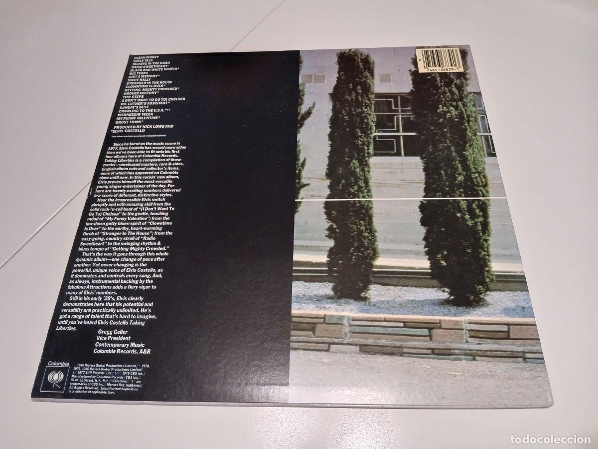 Discos de vinilo: Elvis Costello &ndash; Taking Liberties- LP disco vinilo - Foto 7