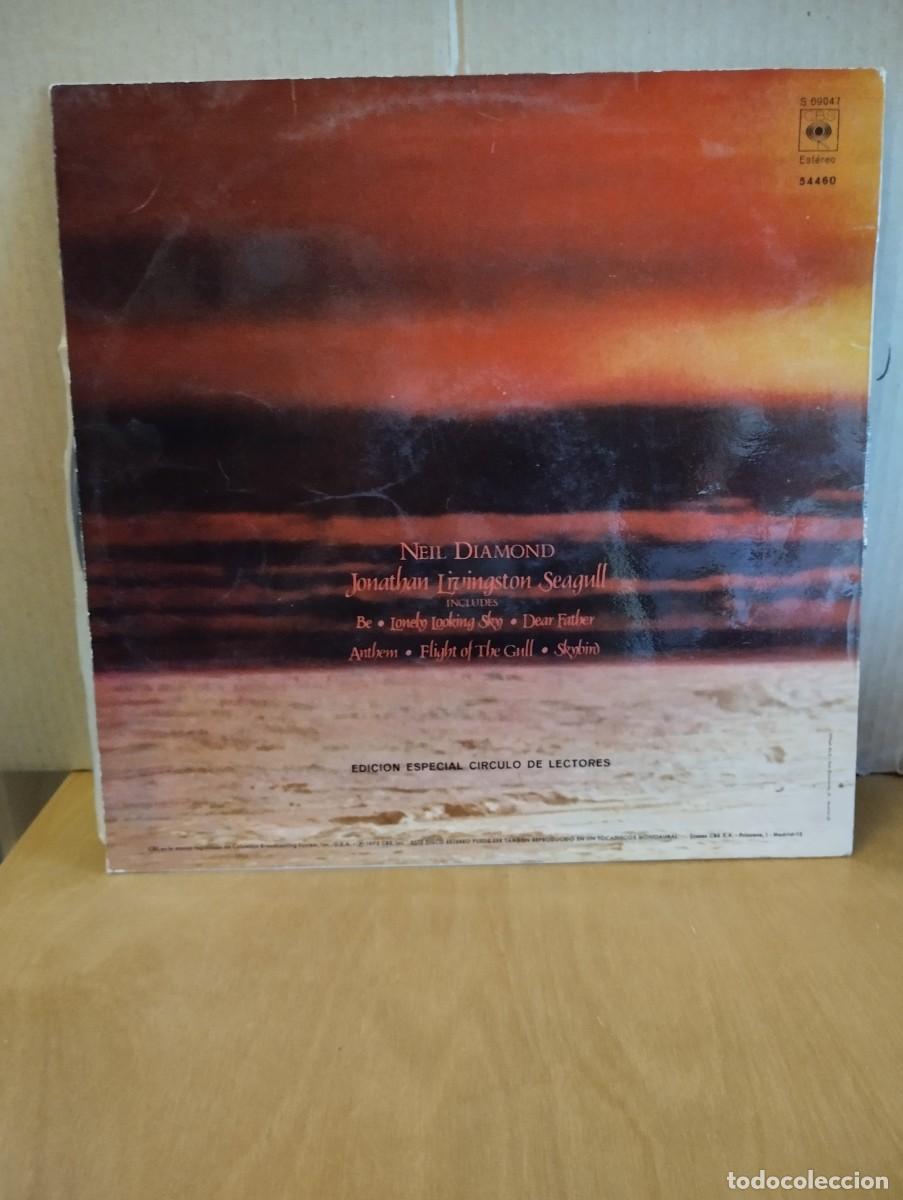 Discos de vinilo: NEIL DIAMOND ---- JONATHAN LIVINGSTONE SEAGULL - Foto 2