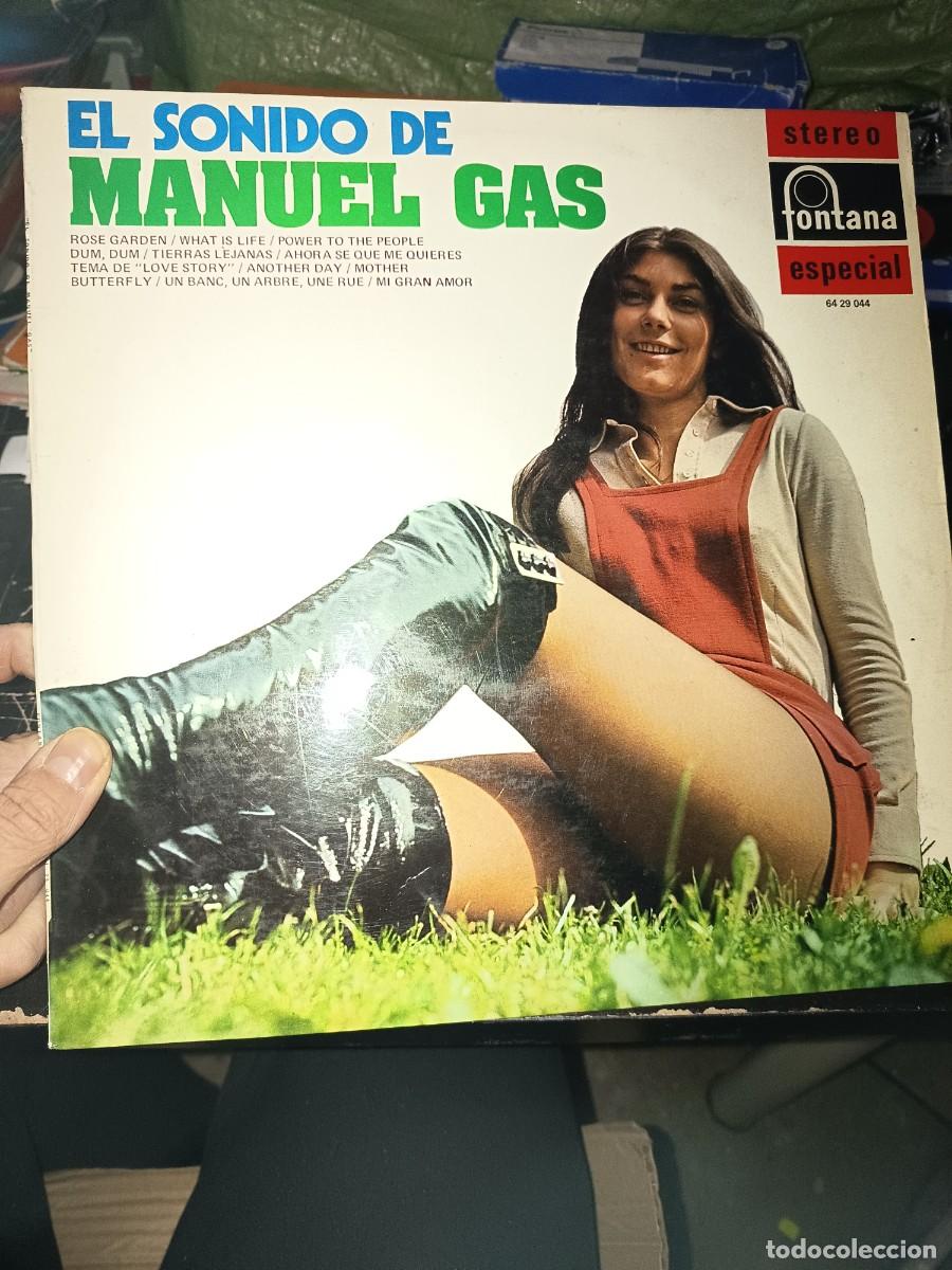 Discos de vinilo: LOTE 239, LP MANUEL GAS - Foto 1
