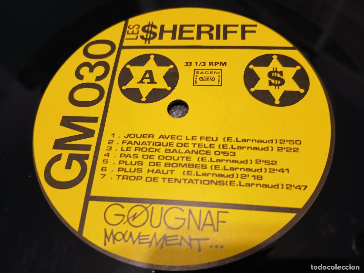 Discos de vinilo: Les Sheriff &ndash; 3, 2, 1... Zero!- (1988) LP disco vinilo - Foto 2