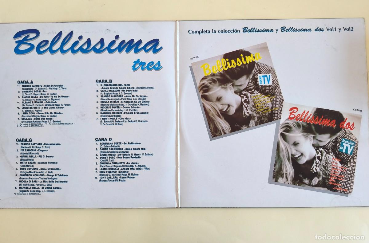 Discos de vinilo: Bellissima Tres ------------- - Foto 3