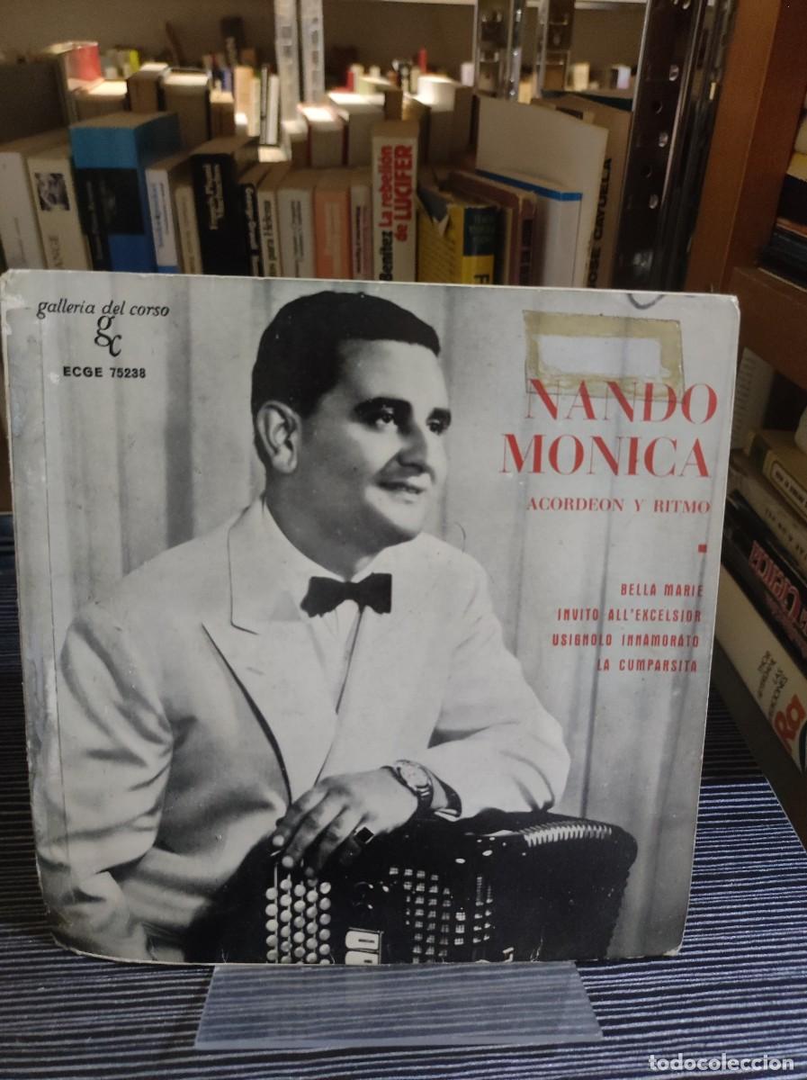 Discos de vinilo: NANDO MONICA ACORDEON Y RITMO - Foto 1