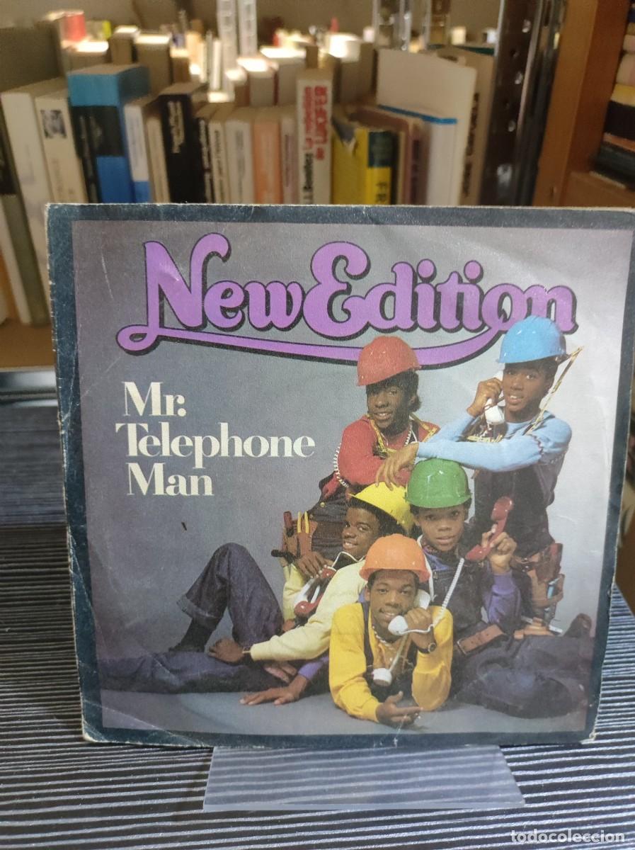 Discos de vinilo: New Edition &ndash; Mr. Telephone Man - Foto 1