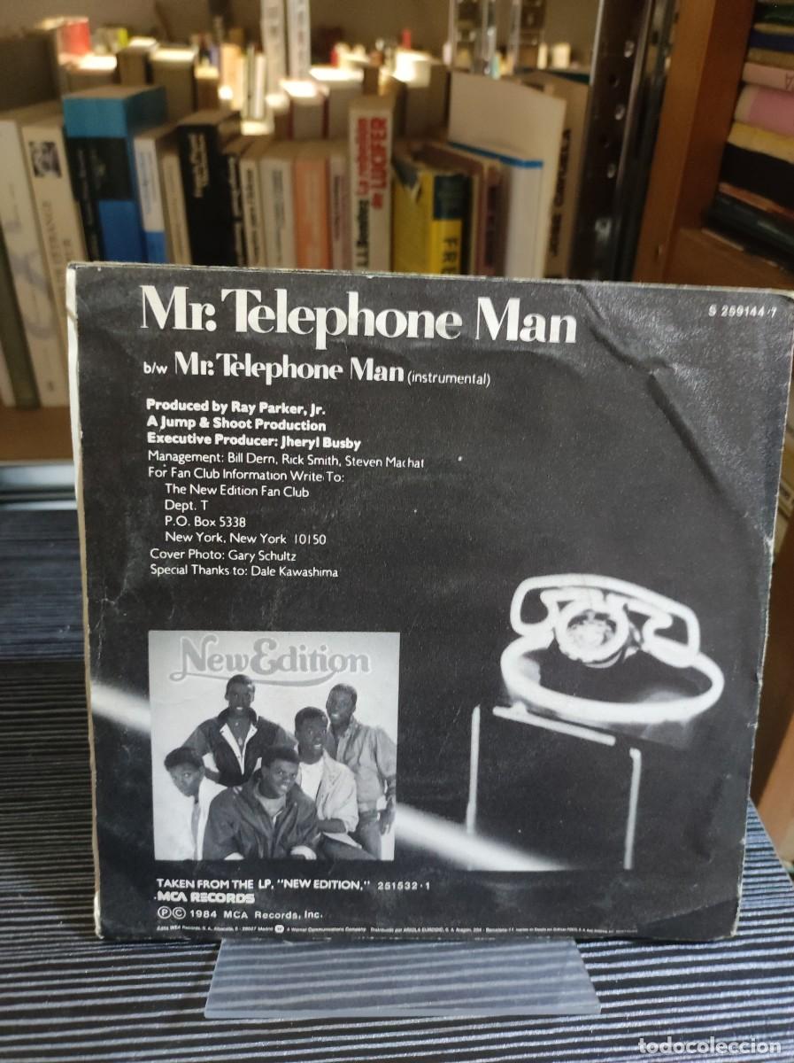 Discos de vinilo: New Edition &ndash; Mr. Telephone Man - Foto 2