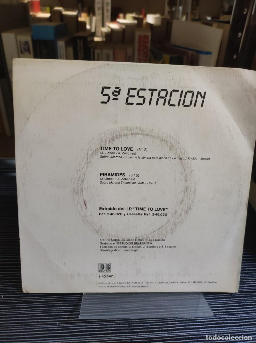 Discos de vinilo: 5&ordf; Estacion &ndash; Time To Love - Foto 2
