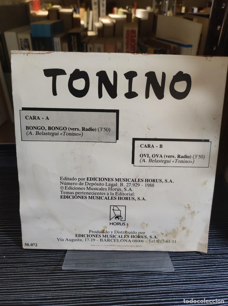 Discos de vinilo: TONINO BONGO BONGO OVI OVA - Foto 2