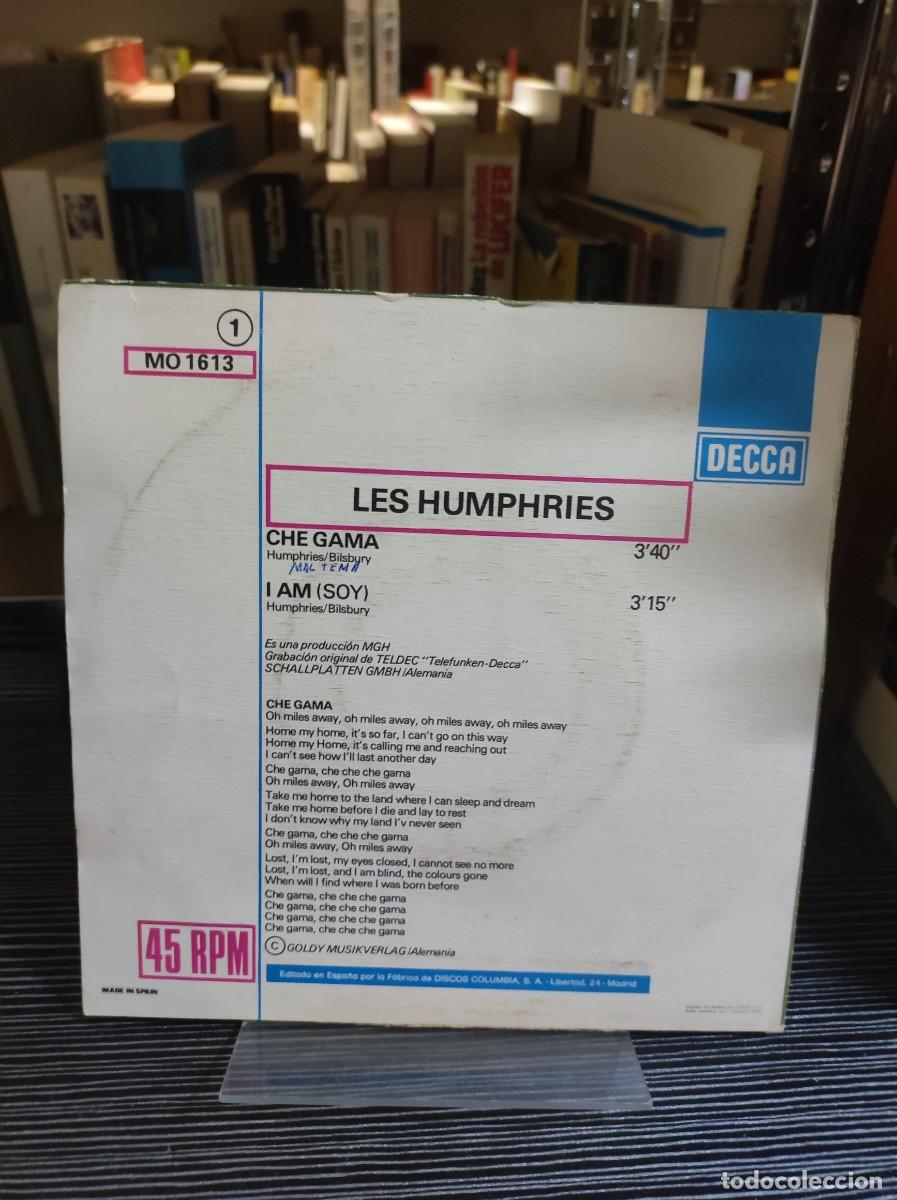 Discos de vinilo: Les Humphries &ndash; Che Gama / I Am - Foto 2