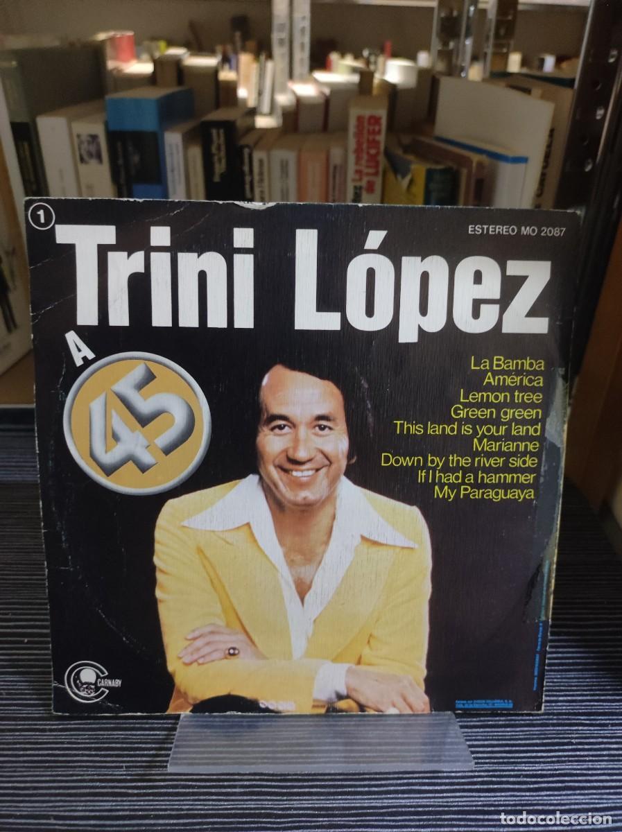 Discos de vinilo: TRINI LOPEZ LA BAMBA AMERICA LEMON TREE - Foto 1