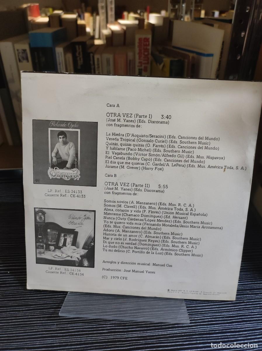 Discos de vinilo: Rolando Ojeda &ndash; Otra Vez - Foto 2