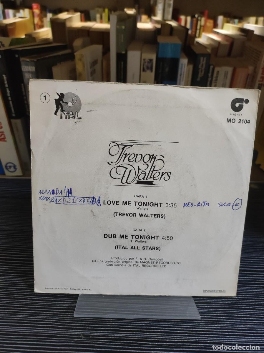 Discos de vinilo: TREVOR WALTERS LOVE ME TONIGHT - Foto 2