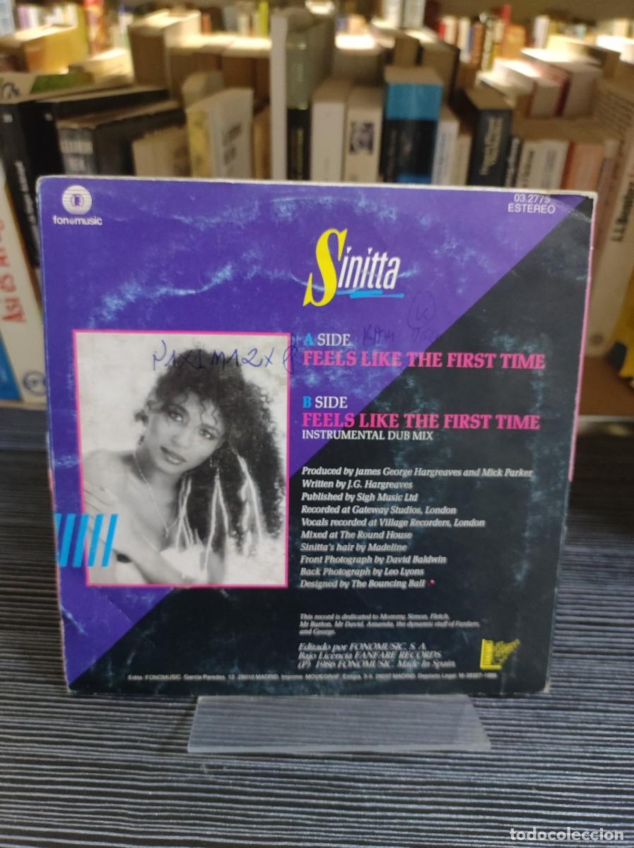Discos de vinilo: Sinitta &ndash; Feels Like The First Time - Foto 2