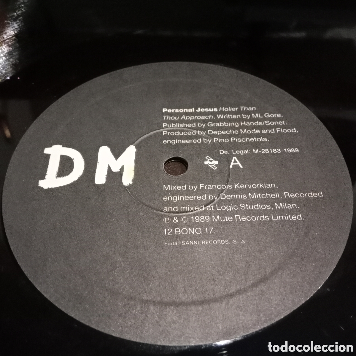 Discos de vinilo: DEPECHE MODE - PERSONAL JESUS - MAXI-SINGLE 12&rdquo; - Foto 6
