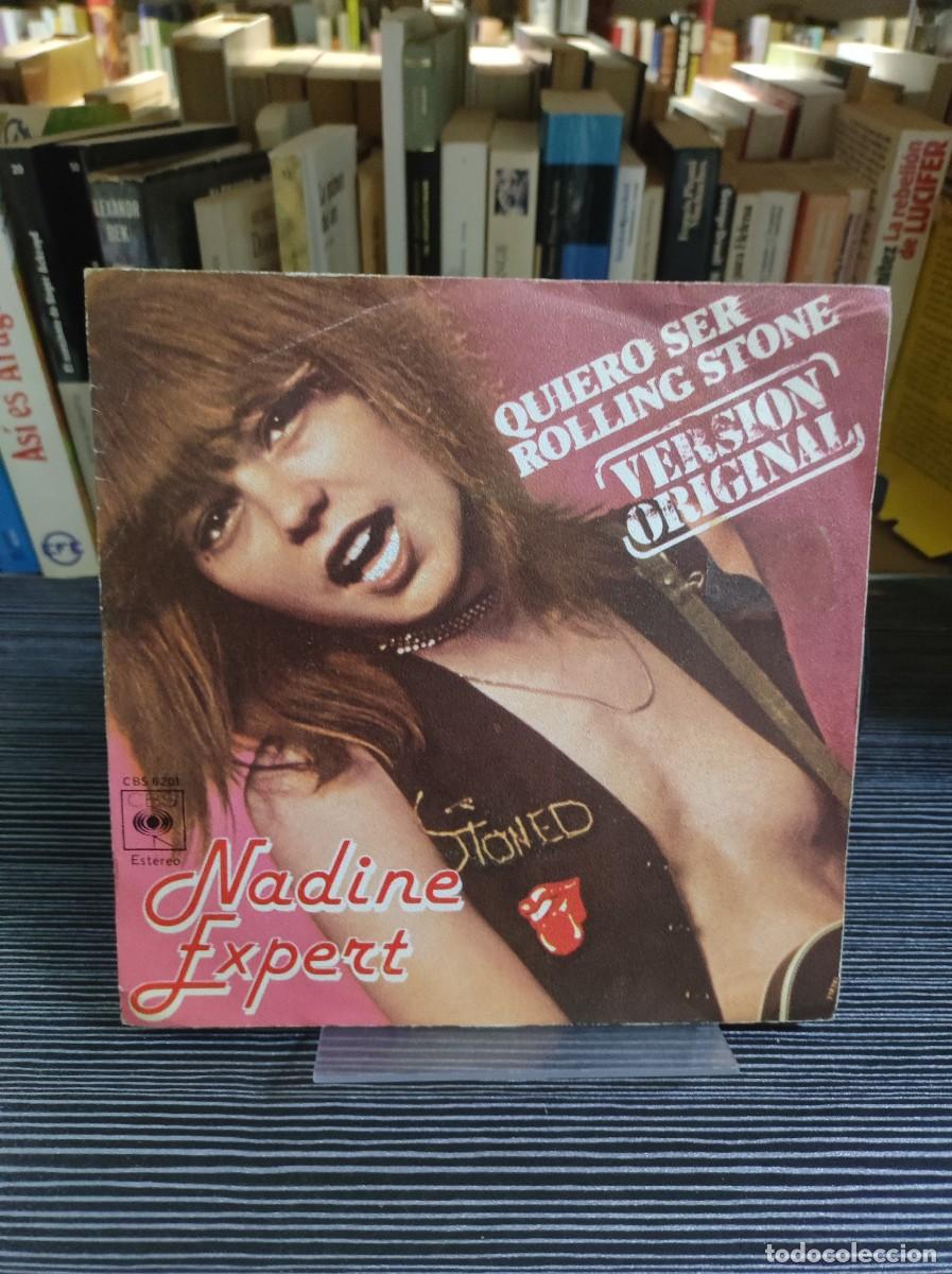 Discos de vinilo: Nadine Expert &ndash; Quiero Ser Rolling Stone - Version Original - Foto 1