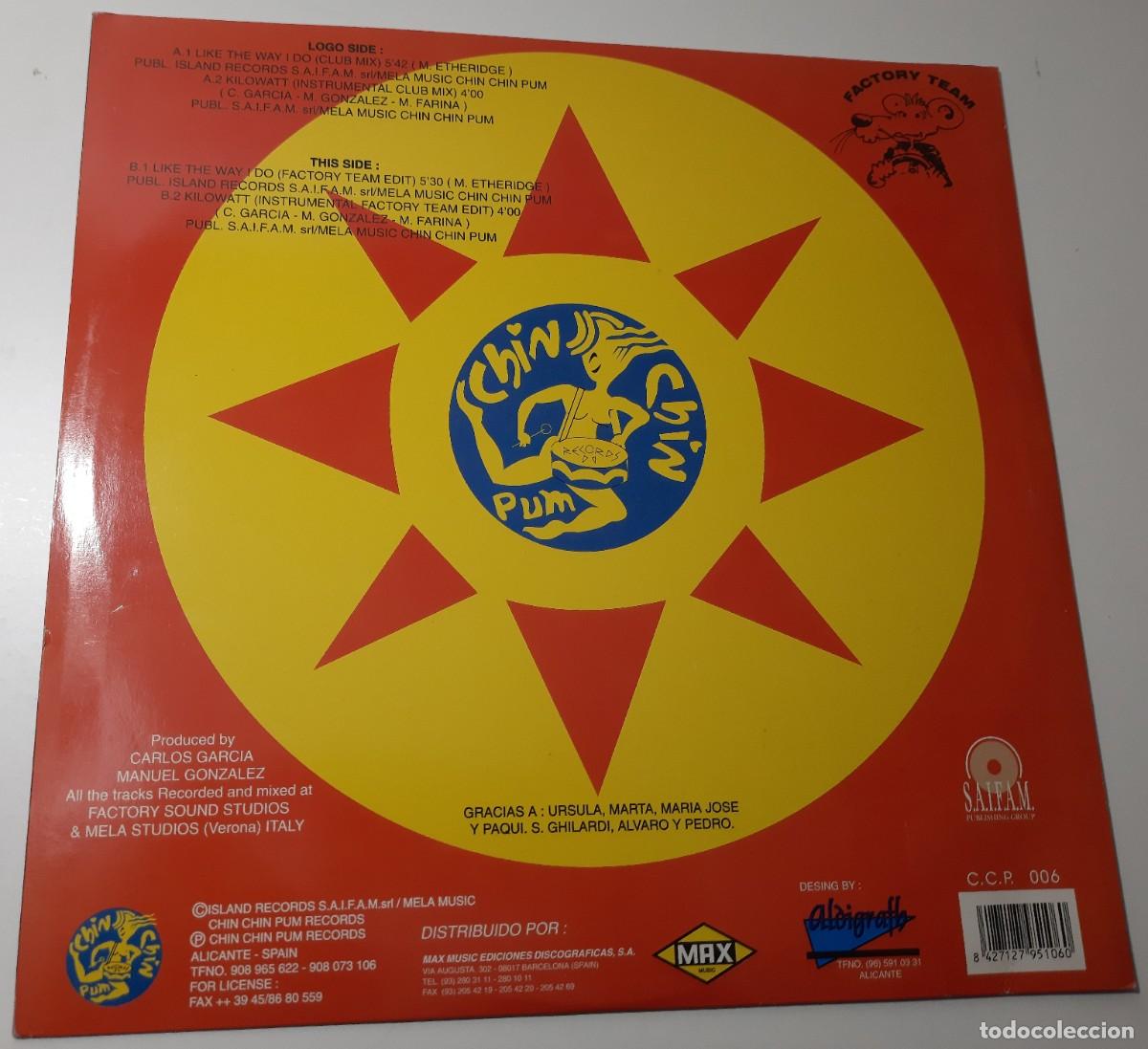 Discos de vinilo: Bandido - Like the way I do - Foto 2