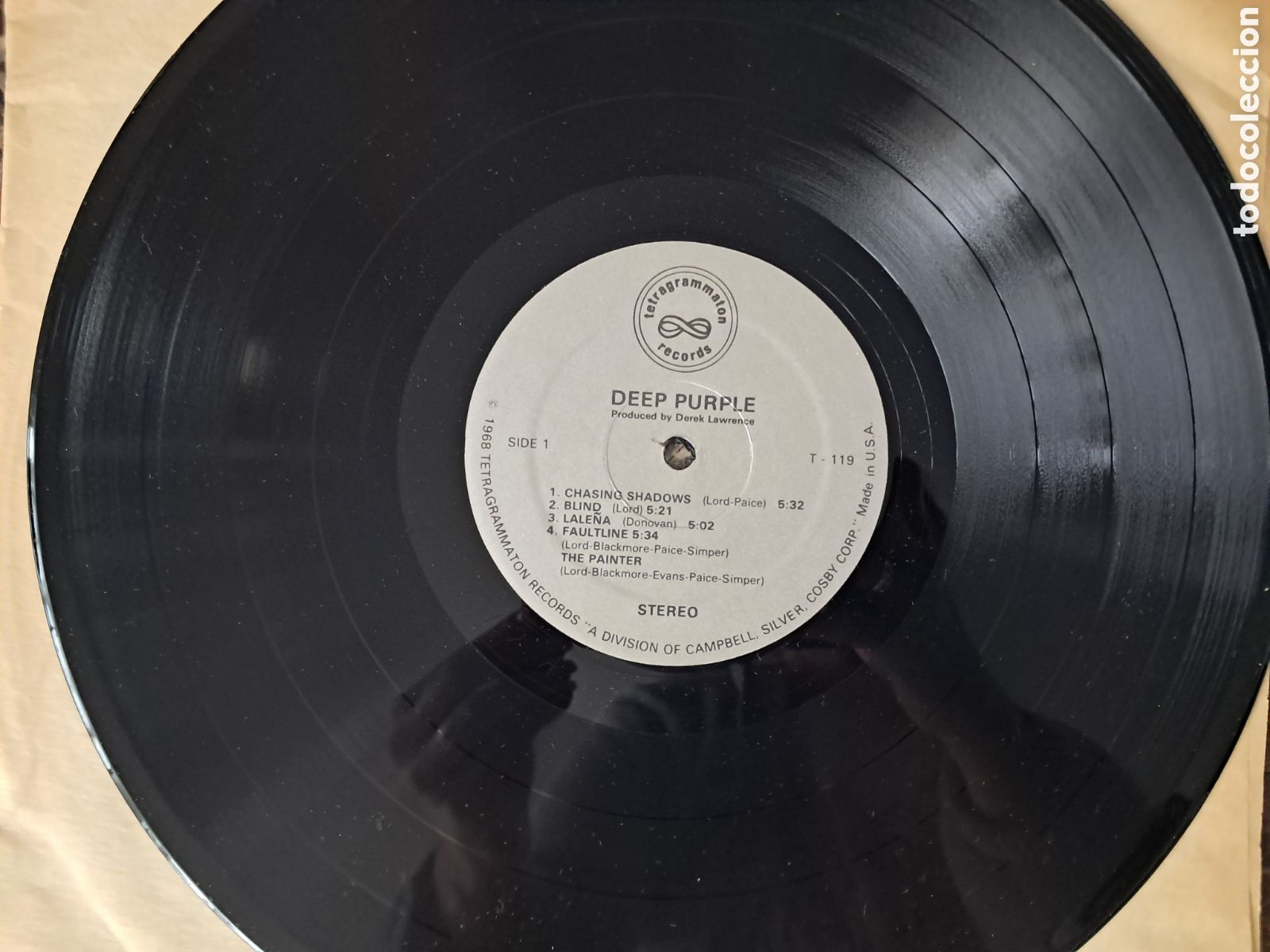Discos de vinilo: Deep Purple, edici&oacute;n 1968 U.S.A - Foto 3