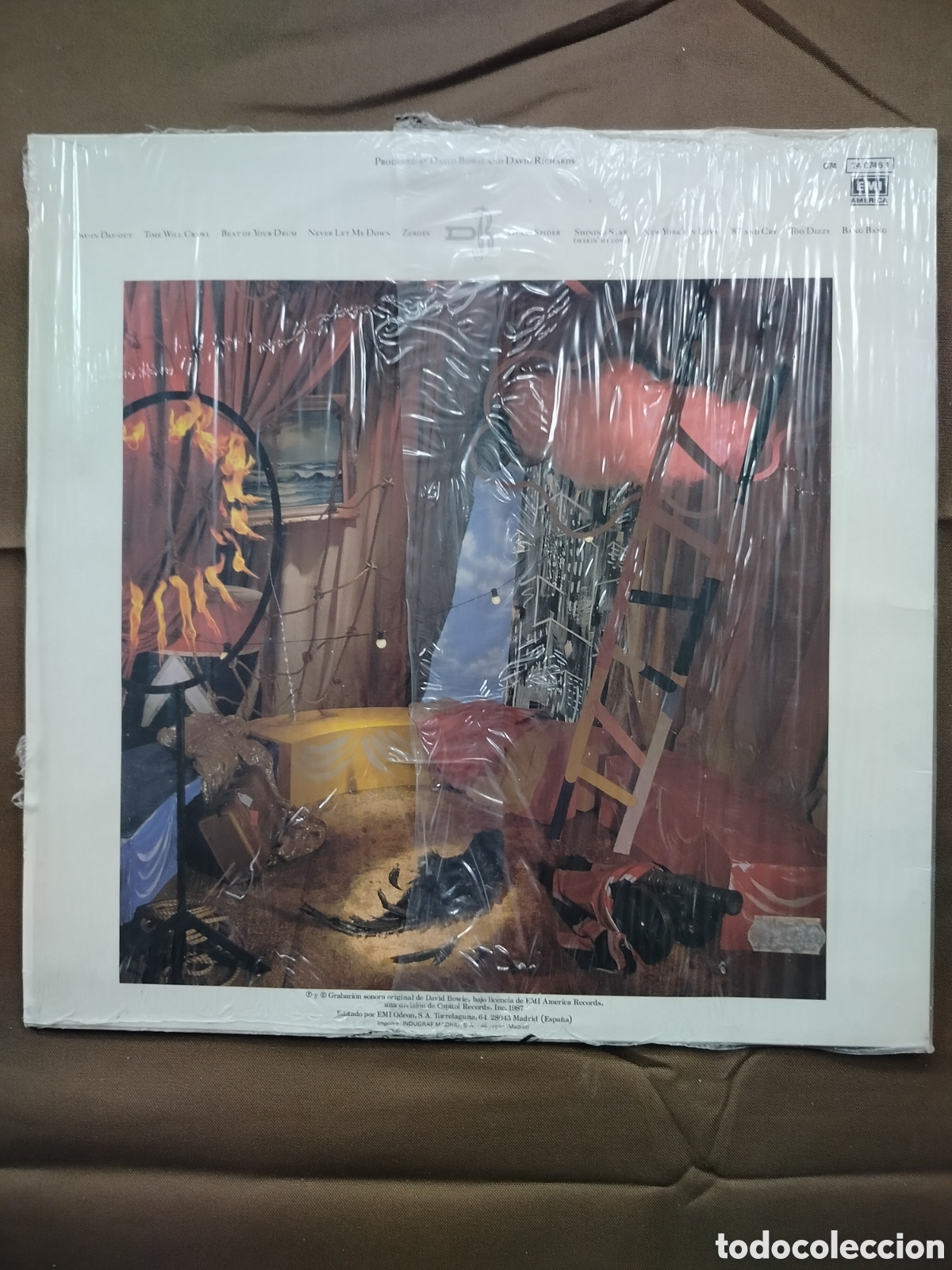 Discos de vinilo: David Bowie LP 1987. - Foto 2