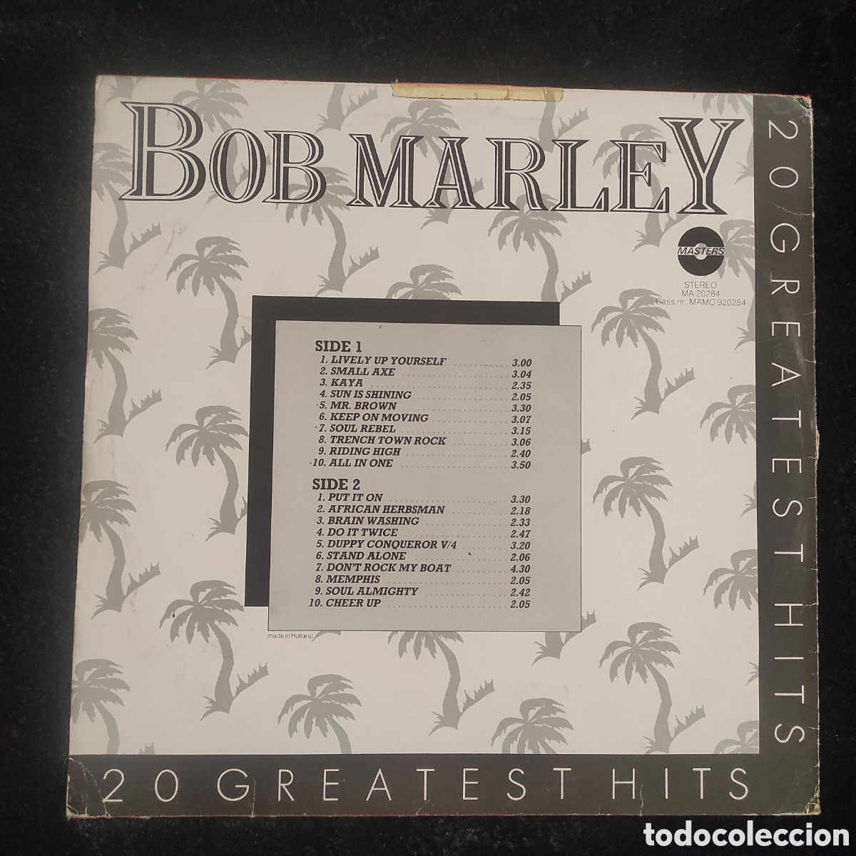 Discos de vinilo: Bob Marley &ndash; 20 Greatest Hits (Vinilo LP) - Foto 2