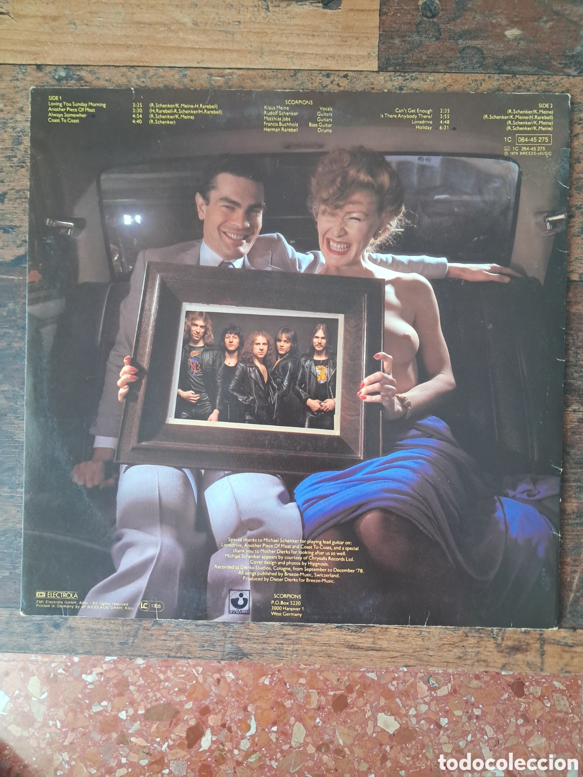 Discos de vinilo: Scorpions Lovedrive Alemania 1979 - Foto 2