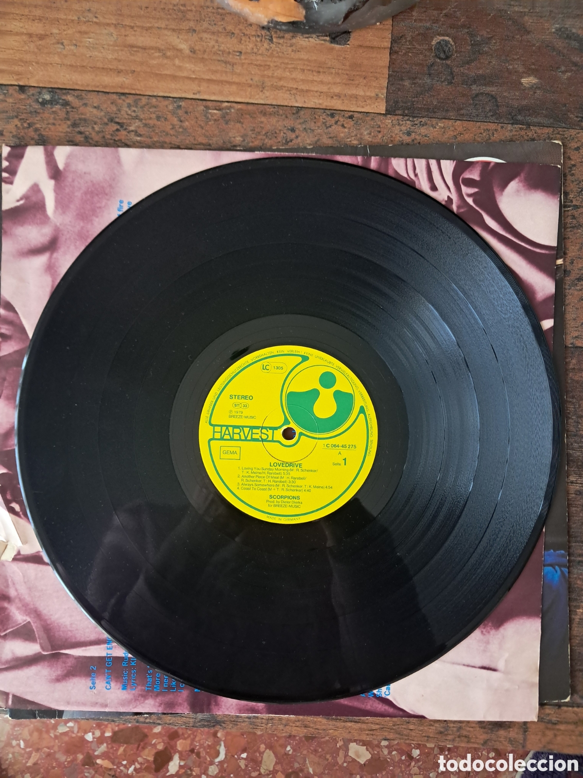 Discos de vinilo: Scorpions Lovedrive Alemania 1979 - Foto 3