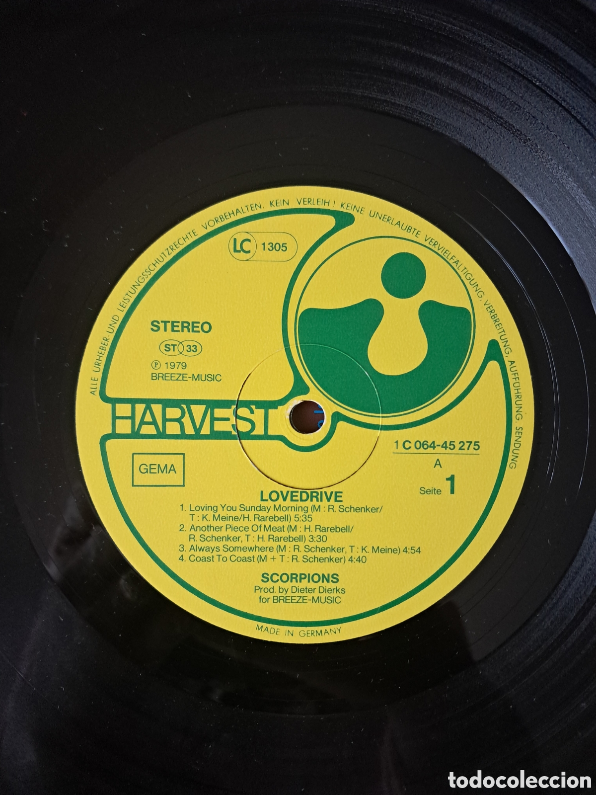 Discos de vinilo: Scorpions Lovedrive Alemania 1979 - Foto 4