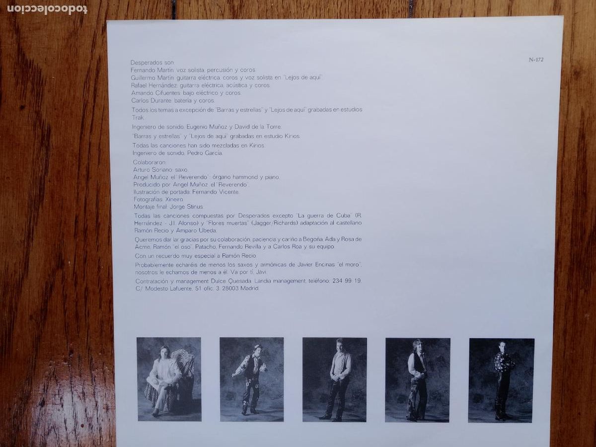 Discos de vinilo: Desperados - el golpe - Foto 3