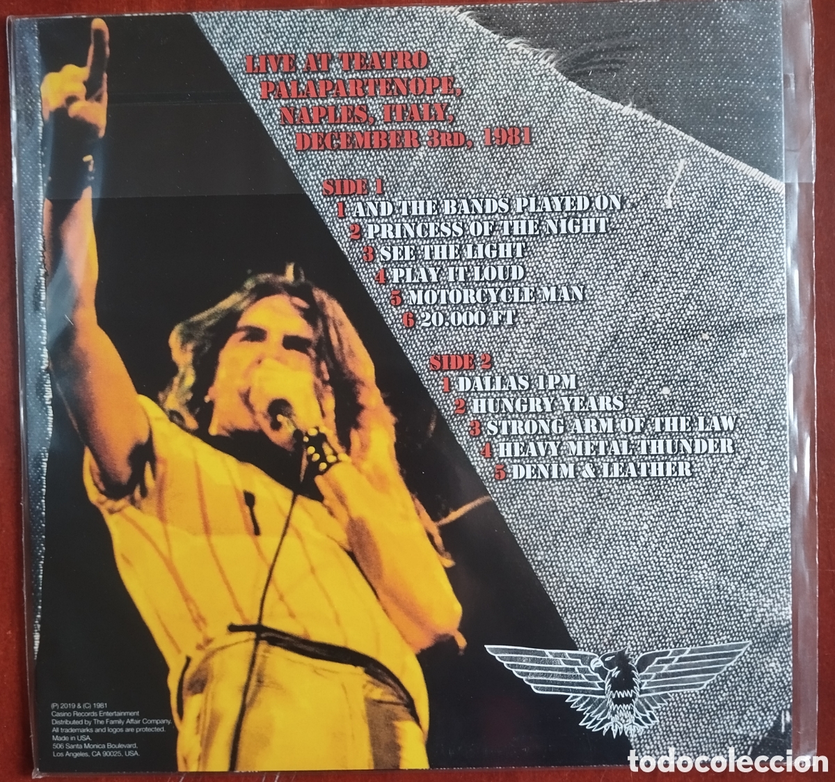 Discos de vinilo: Saxon - Never Surrender - LP - Foto 3