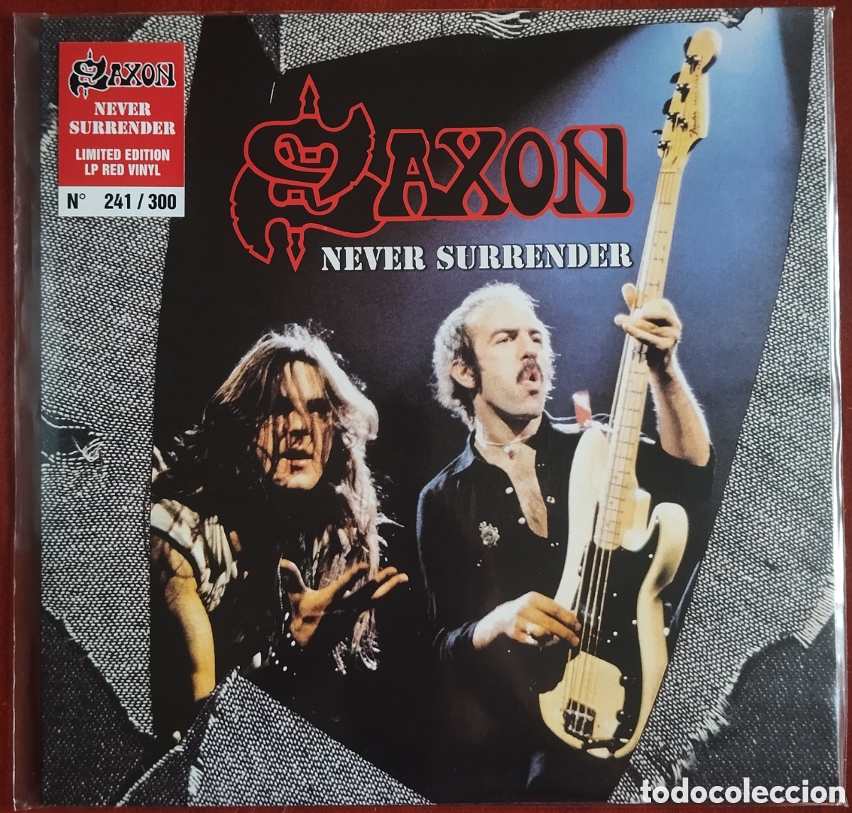 Discos de vinilo: Saxon - Never Surrender - LP - Foto 1