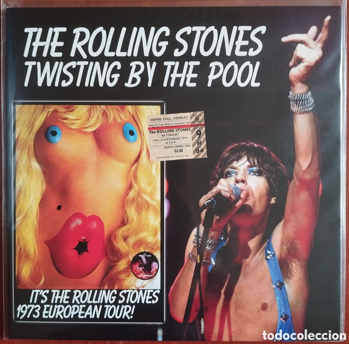 Discos de vinilo: The Rolling Stones - Twisting by the pool - 2LP - Foto 1
